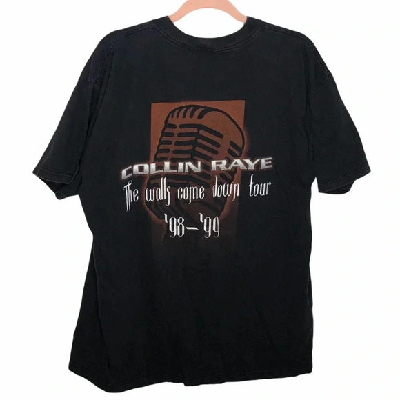 90s Vintage Collin Raye Country Music Concert Tour T Shirt - Picture 4 of 8
